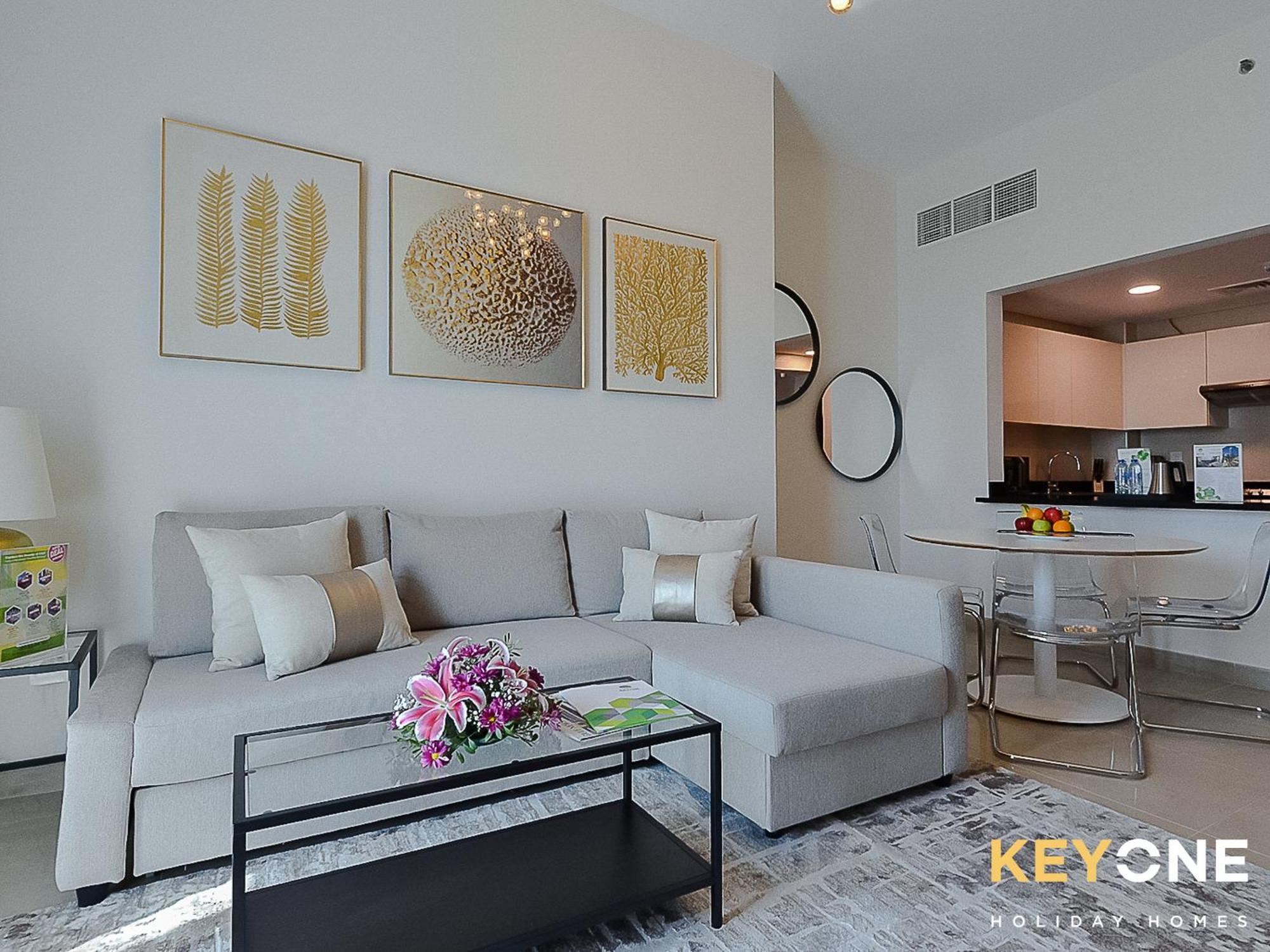 Sophisticated One Bedroom With Full Marina View Dubai Eksteriør bilde