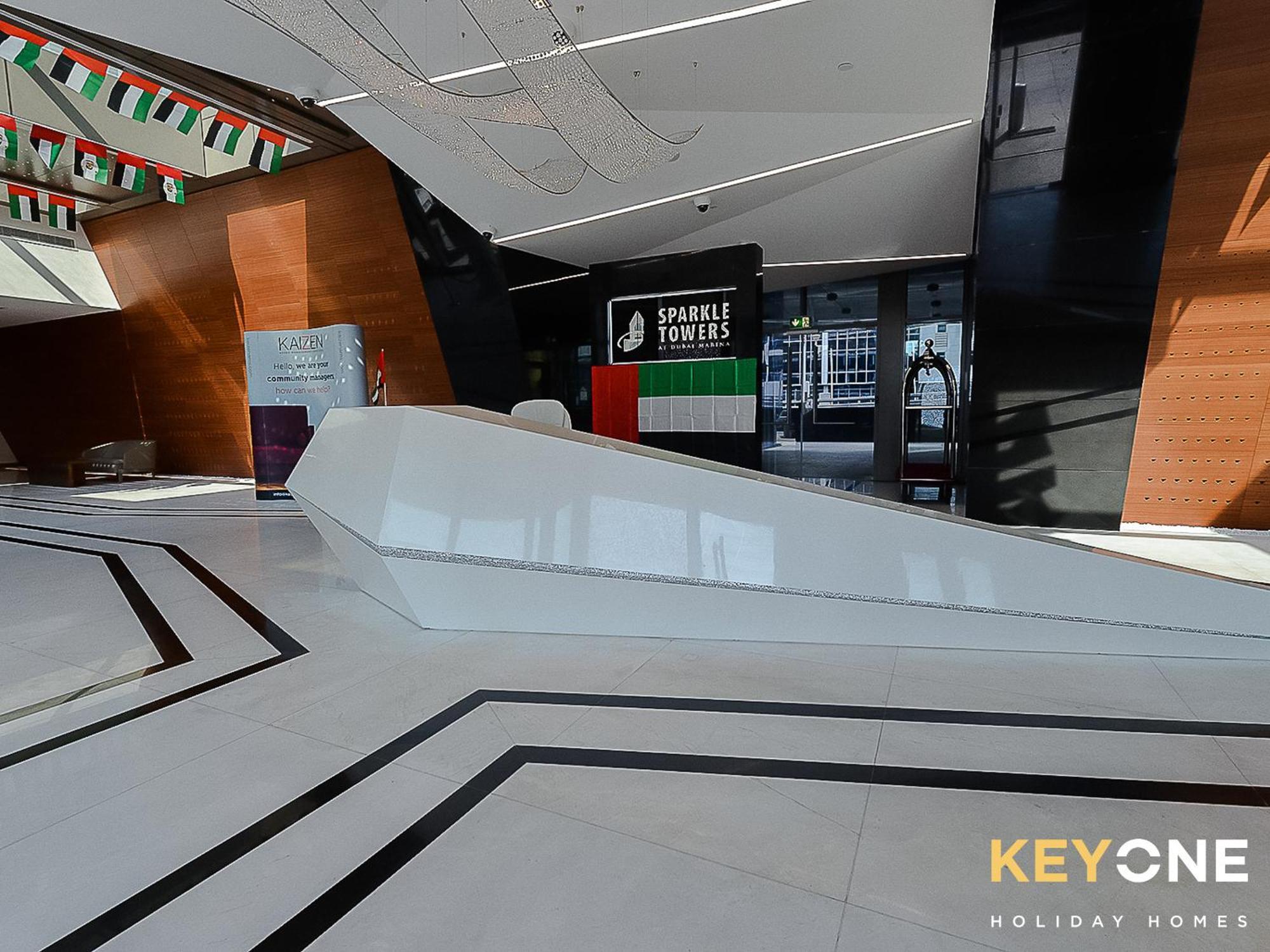 Sophisticated One Bedroom With Full Marina View Dubai Eksteriør bilde